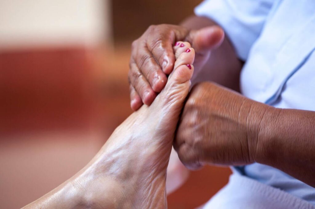 Foot Massage at Home
